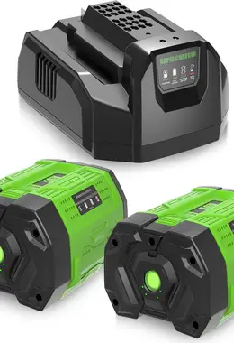 10000mAh Replacement for EGO 56V Battery and CH2100 Charger